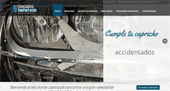 Desktop Screenshot of chocadostapatios.com